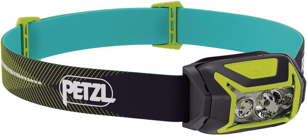Petzl ACTIK CORE 625 headlamp in green