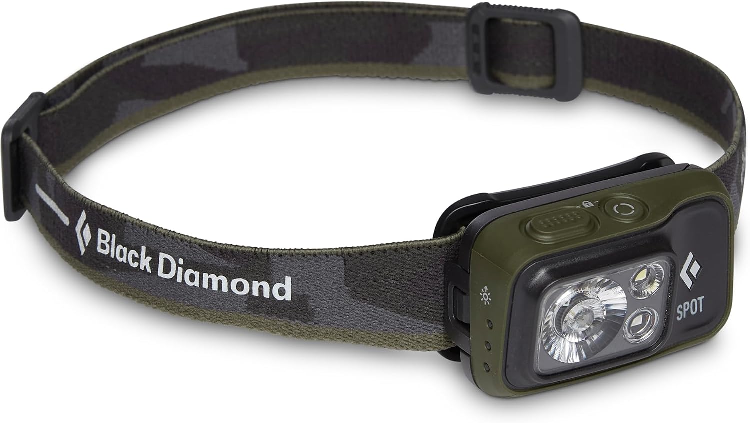 Black Diamond Spot 400 headlamp in Dark Olive